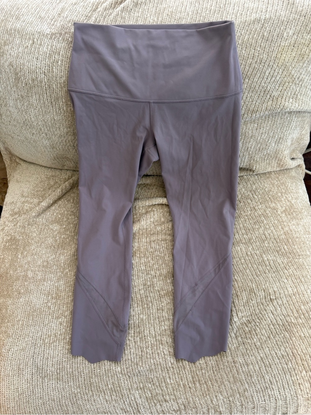 Lululemon Lavender Lux Cropped Leggings